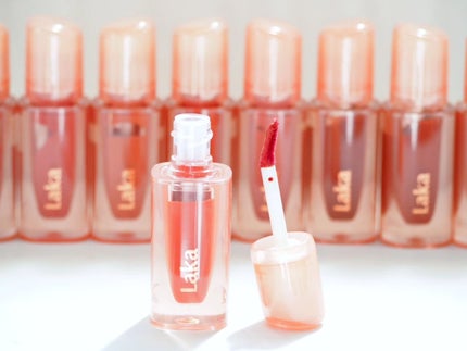 ジェリーイングヌードグロス/Laka/リップグロスを使ったクチコミ(5枚目)