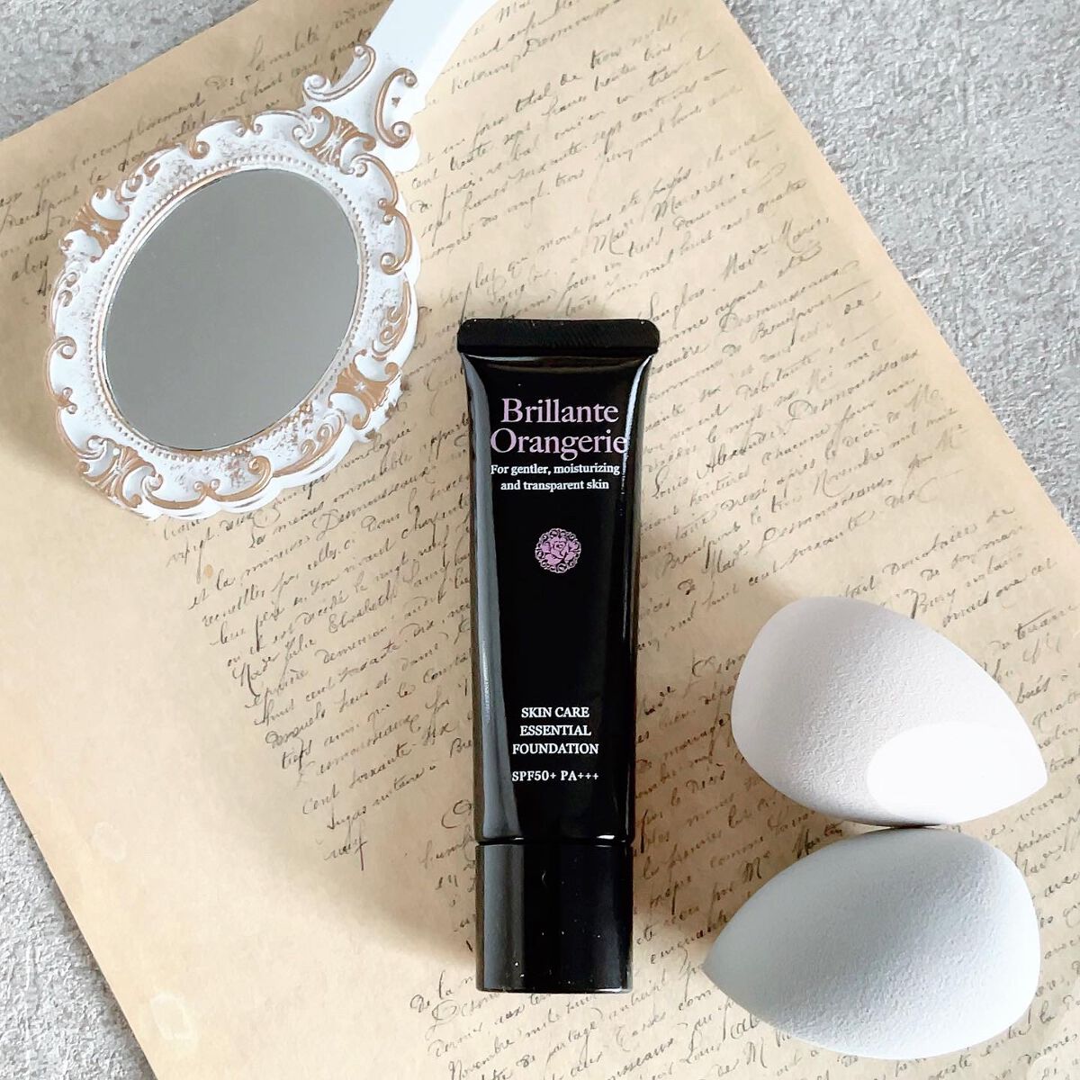 ブリリアントオランジュリー スキンケアエッセンシャルファンデーション/BRILLIANT/リキッドファンデーションを使ったクチコミ(1枚目)