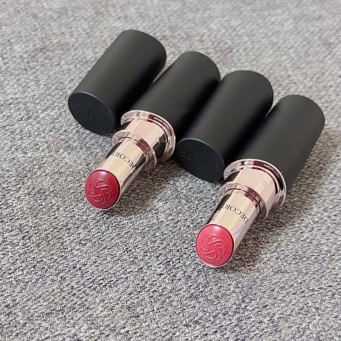 ルージュデコルテ　クリームグロウ 18G a piece of love/DECORTÉ/口紅を使ったクチコミ（1枚目）