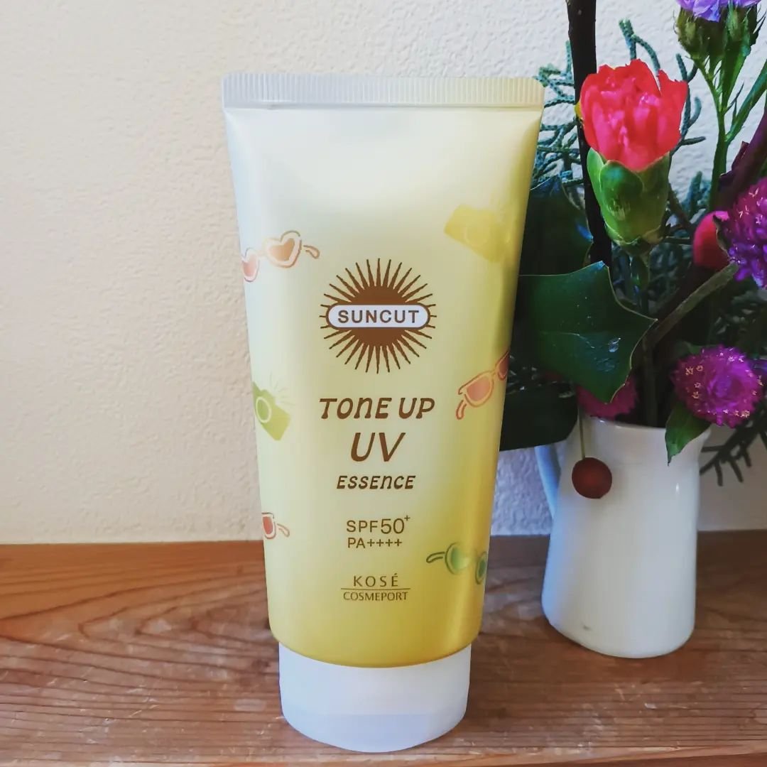 サンカットR トーンアップUV エッセンス/サンカット®/日焼け止めローションを使ったクチコミ（2枚目）