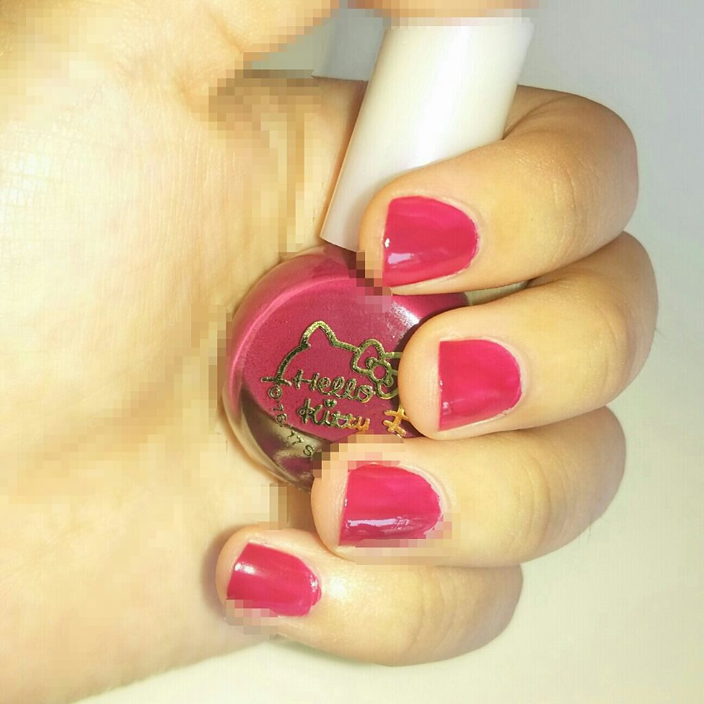 サンリオネイル/DAISO/マニキュアを使ったクチコミ（1枚目）