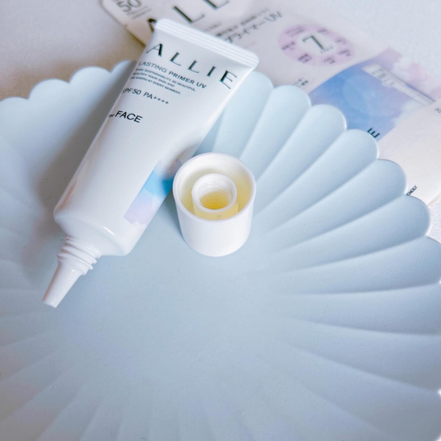 クロノビューティ カラーオンUV/アリィー/日焼け止めクリームを使ったクチコミ(3枚目)