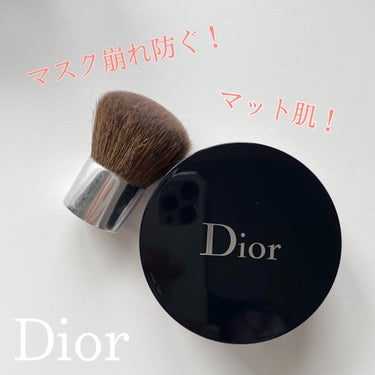 ディオールスキン フォーエヴァー コントロール ルース パウダー 001/Dior/ルースパウダーを使ったクチコミ（1枚目）