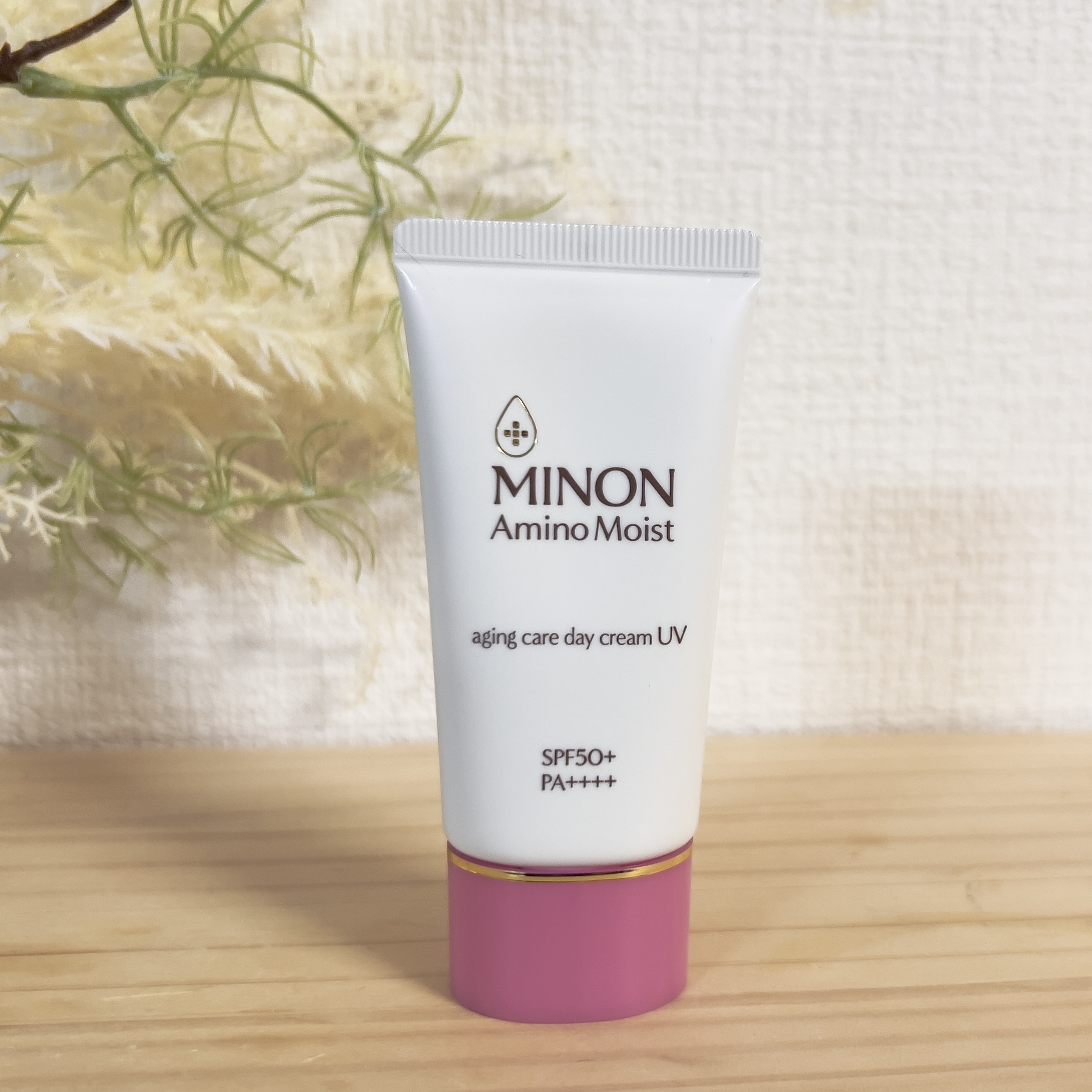 ミノン アミノモイスト エイジングケア デイクリームUV/ミノン/日焼け止めクリームを使ったクチコミ（1枚目）