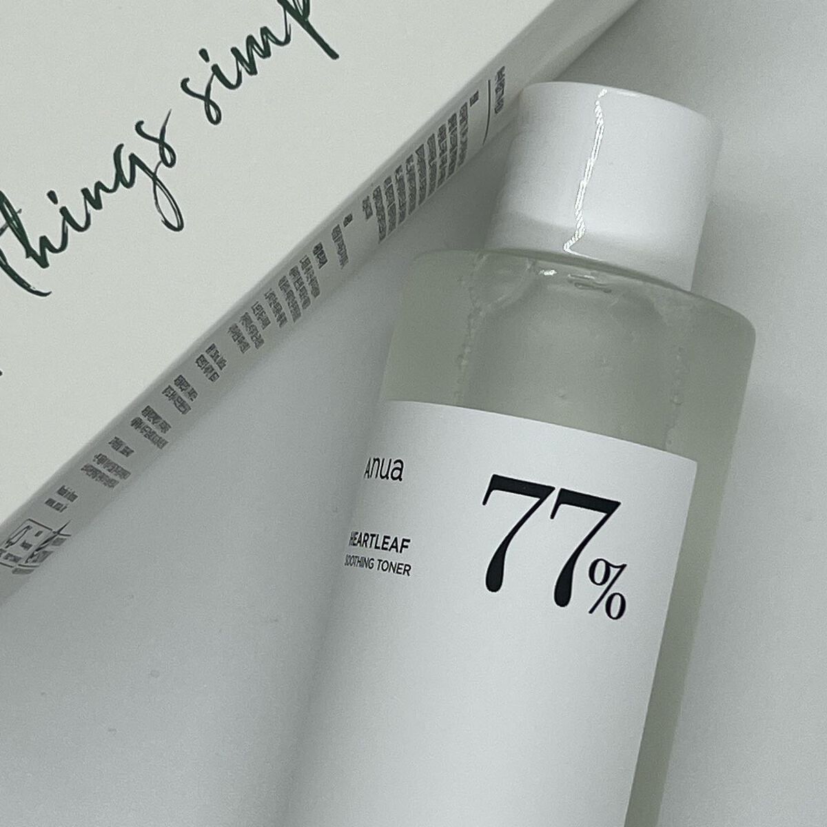 ドクダミ 77 スージングトナー/Anua/化粧水を使ったクチコミ（3枚目）