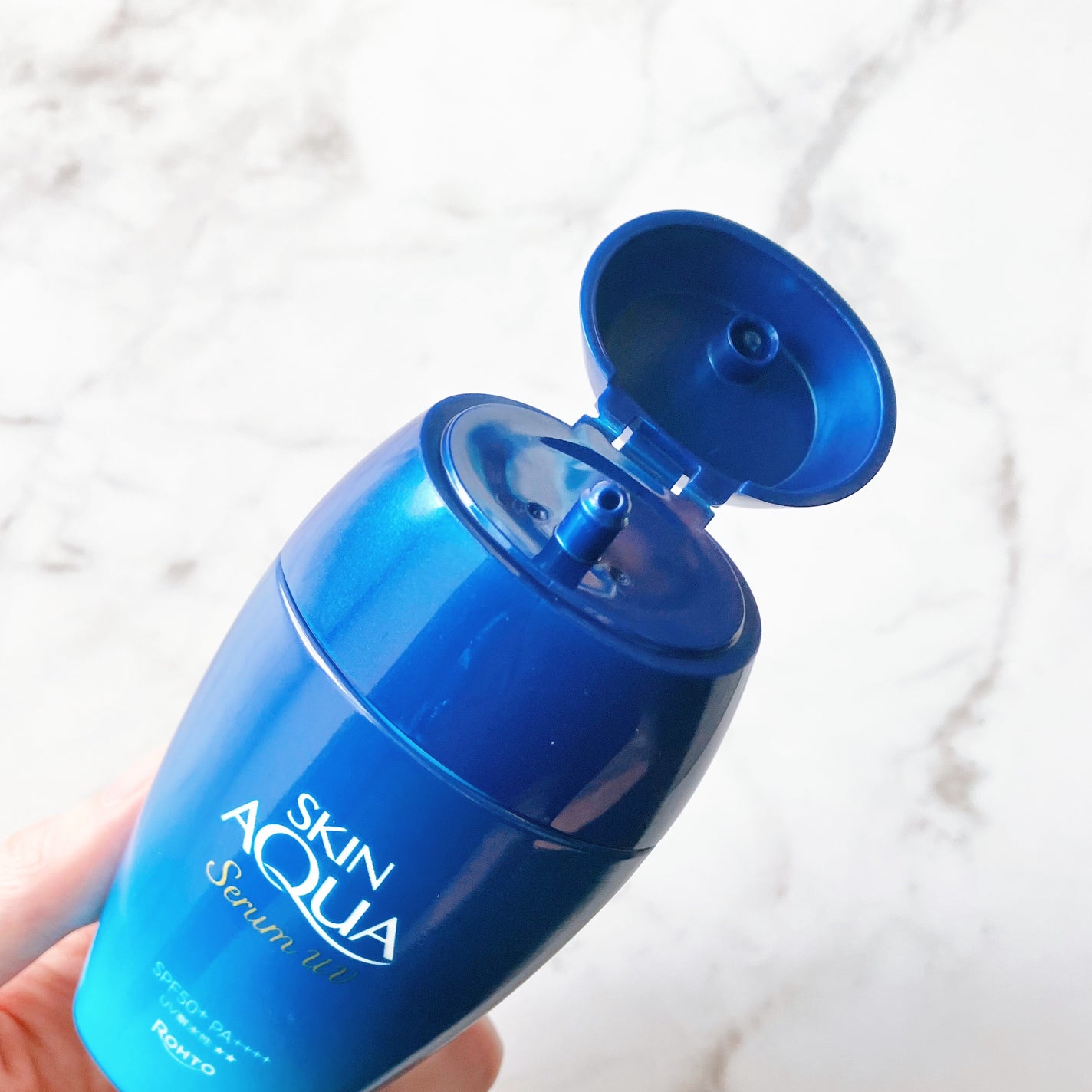 スキンアクア ヒアルロンセラムUV/スキンアクア/日焼け止めローションを使ったクチコミ(2枚目)