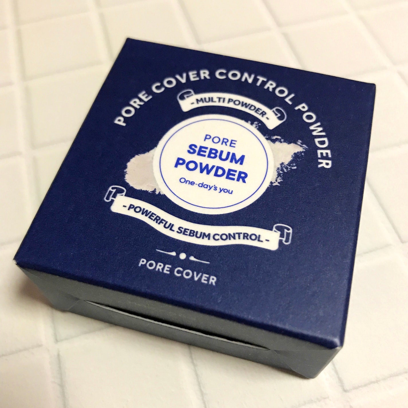 ポアセバムパウダー/One-day's you/ルースパウダーを使ったクチコミ(1枚目)