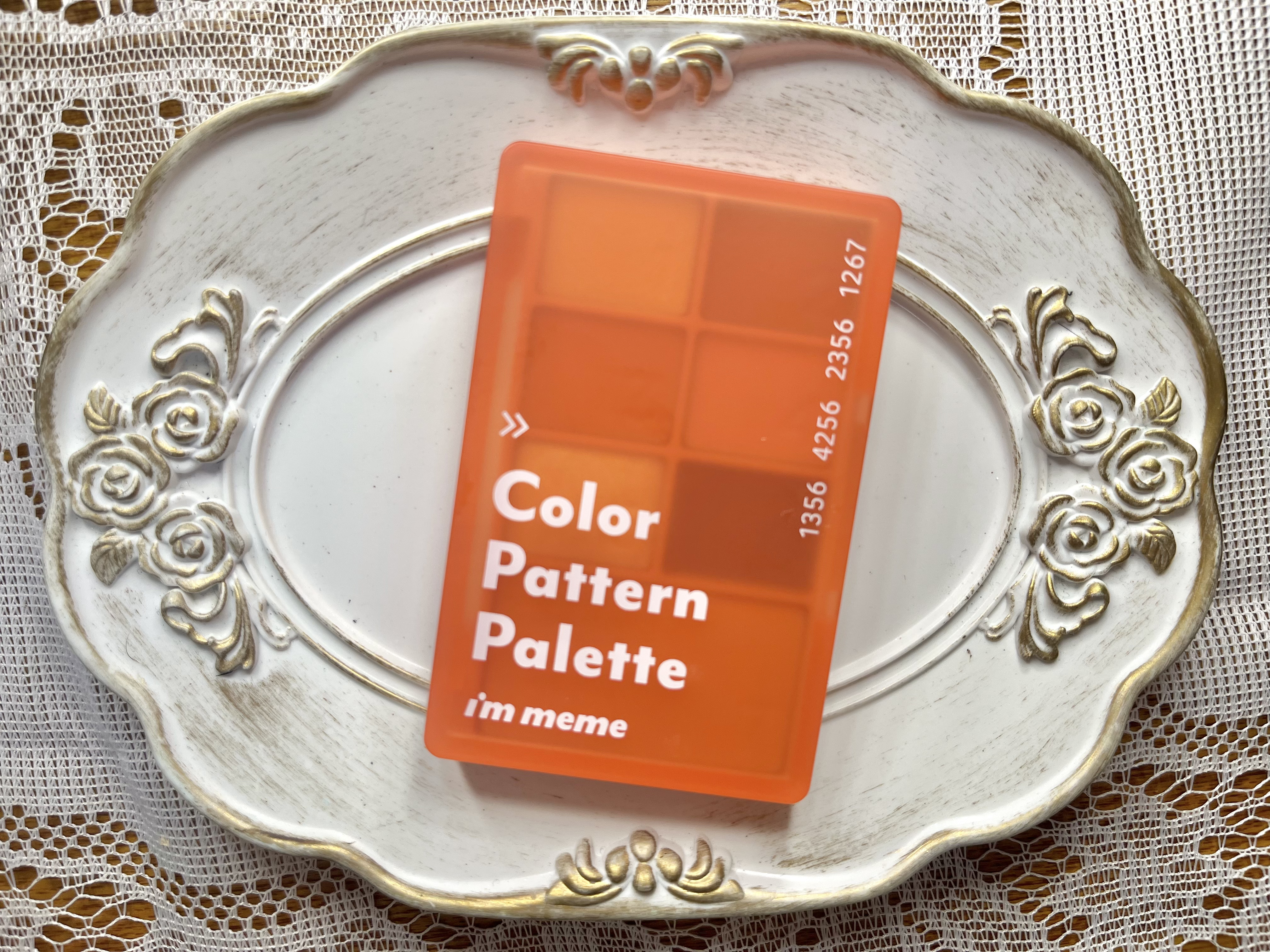 カラーパターンパレット/i’m meme/マルチパレットを使ったクチコミ（1枚目）