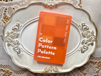 カラーパターンパレット/i’m meme/マルチパレットを使ったクチコミ(1枚目)