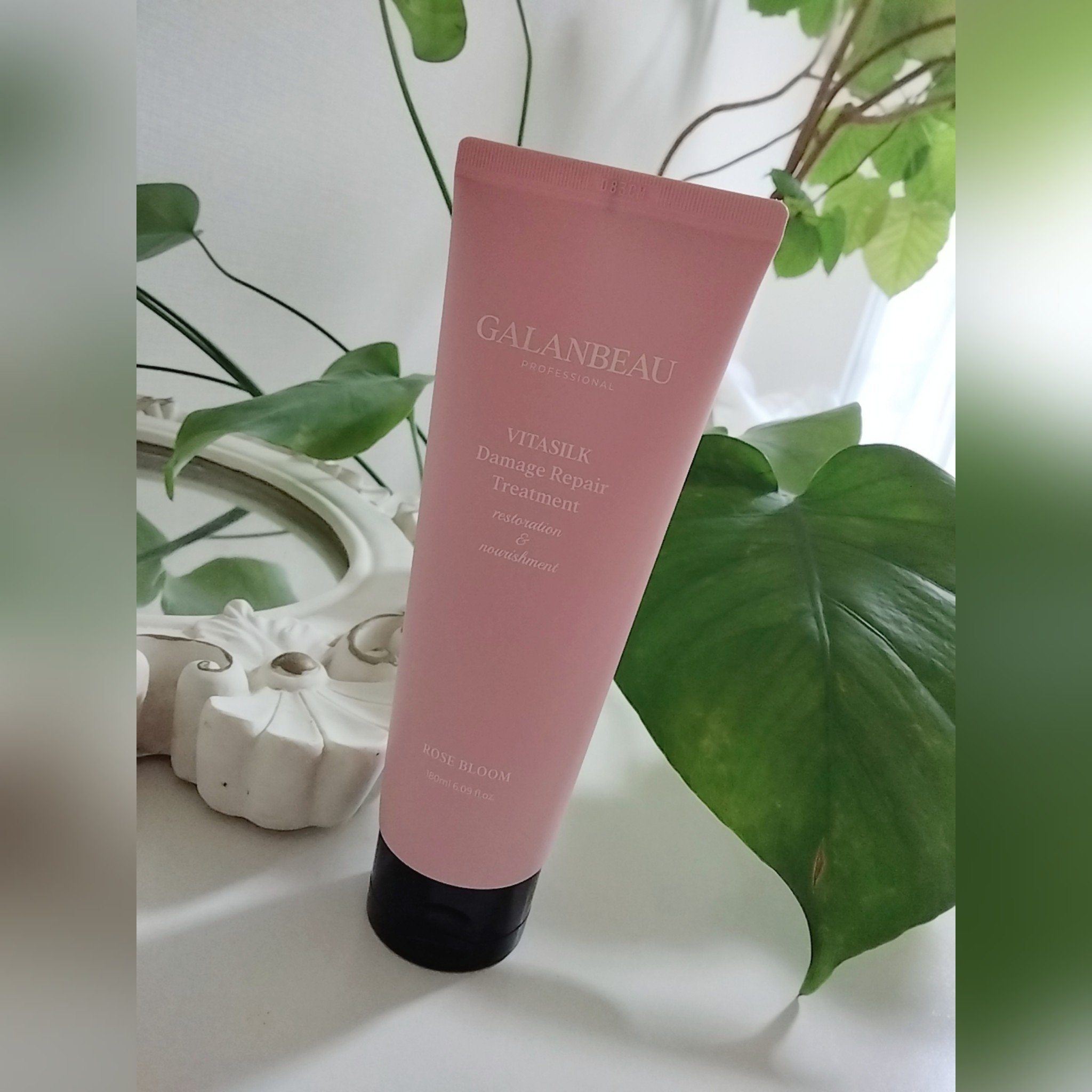 ビタシルクダメージリペアマスク
Rose bloomの香り
.
大のお気に入り
galanbeauのアルガンヘアオイルの
ブランドから
新しくトリートメントが
新発売されたので
.
さっそく使ってみることに❣️
今回も
期待を裏切らない使用