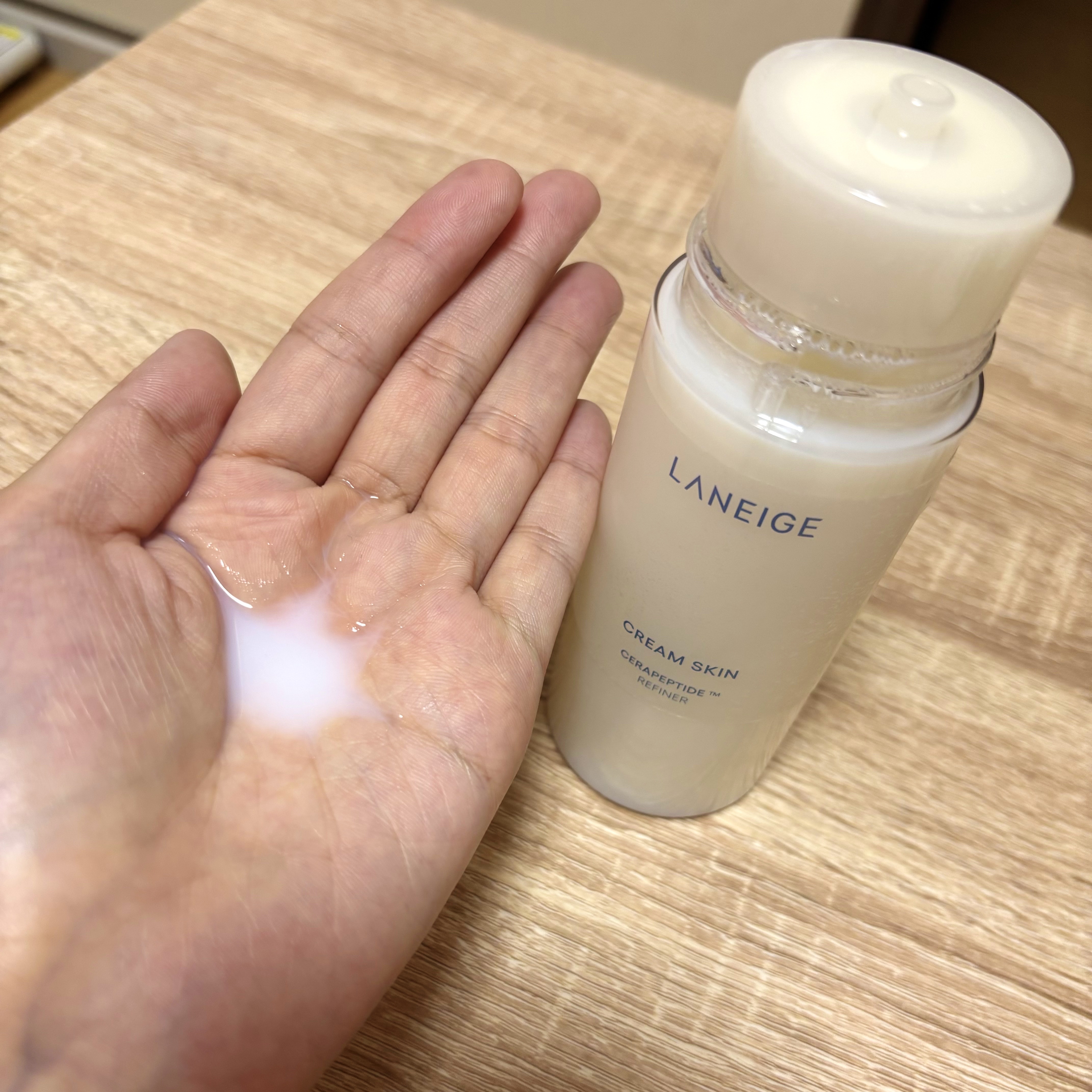 クリームスキン ローション/LANEIGE/化粧水を使ったクチコミ（2枚目）