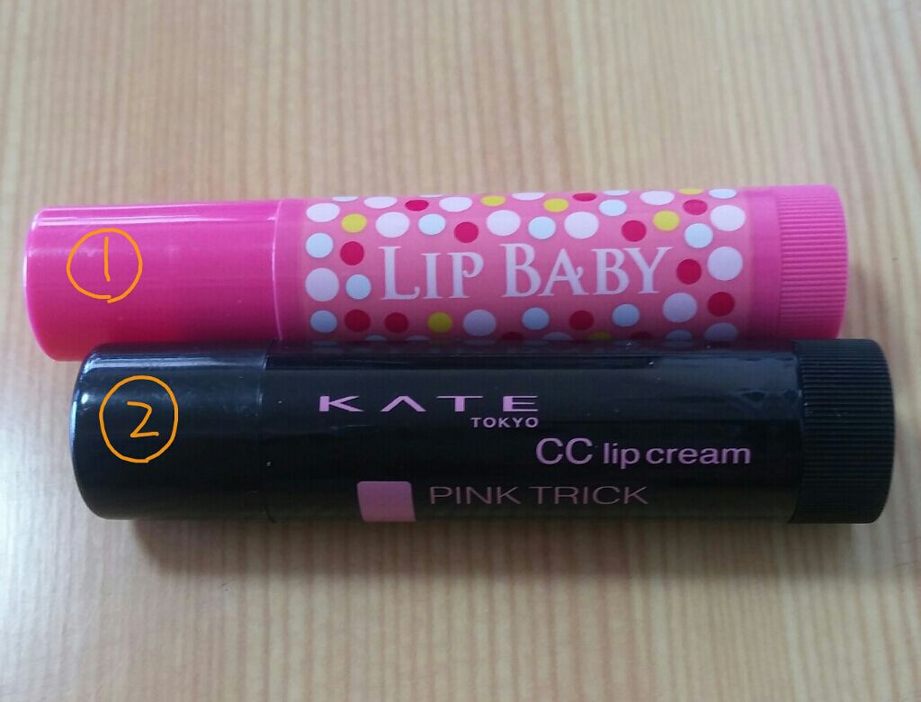 CCリップクリームN/KATE/リップケアを使ったクチコミ（2枚目）