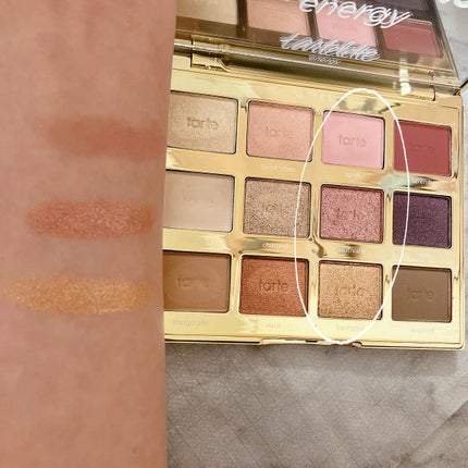 タルトレット E アマゾニアンクレイ パレット/tarte/アイシャドウパレットを使ったクチコミ(7枚目)