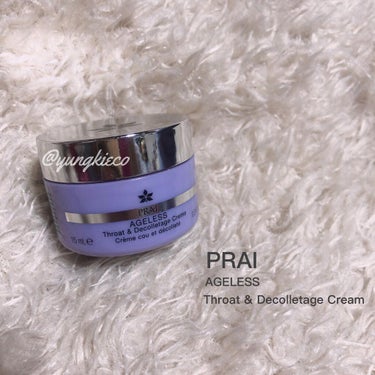 AGELESS Throat & Decolletage Cream/PRAI beauty/ネック・デコルテケアを使ったクチコミ（1枚目）