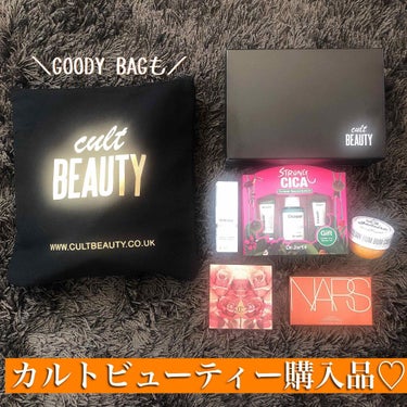 ＼GOODY BAG届いた／

イギリスからはるばる、
カルトビューティーの購入品が届きました❤️
(関税2500円取られたけど！)

もちろんGoody Bagも到着！
いま、160ポンド以上購入する