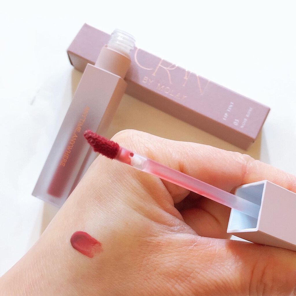 BLOOM JELLY TINT /CRAN BY MOLAK /口紅を使ったクチコミ(2枚目)