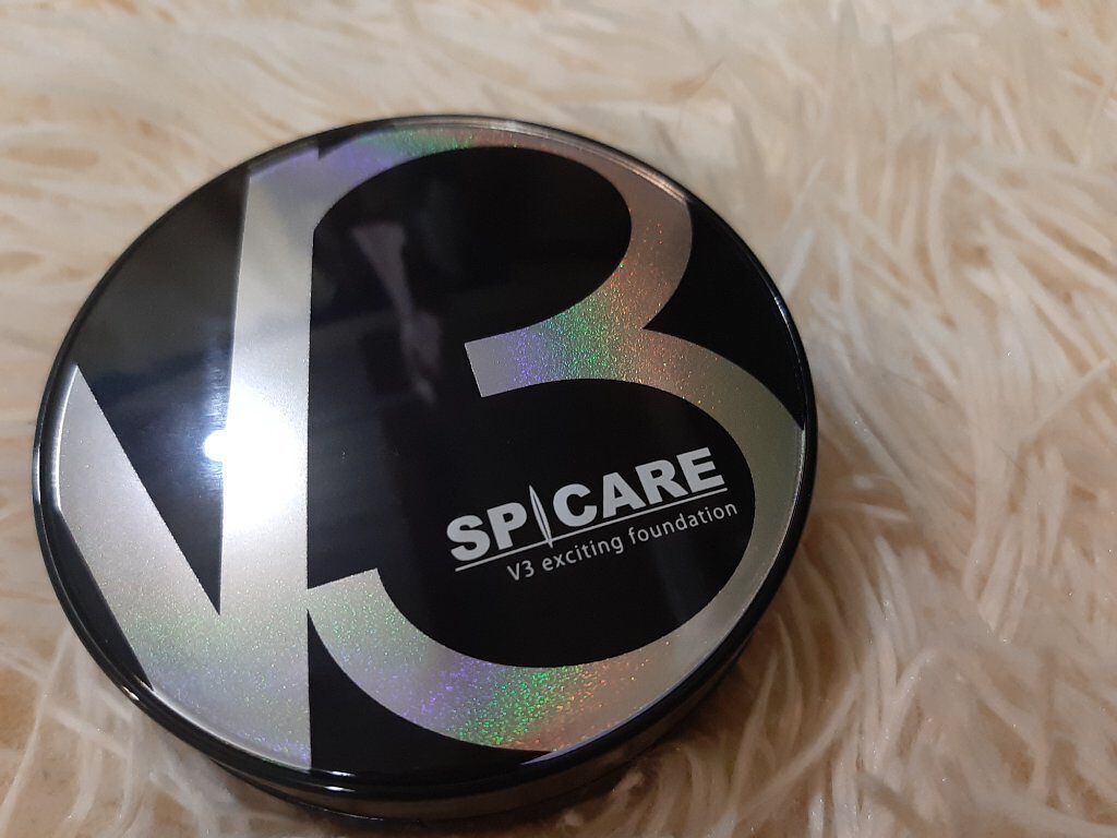 V3 エキサイティングファンデーション/SPICARE/クッションファンデーションを使ったクチコミ(2枚目)
