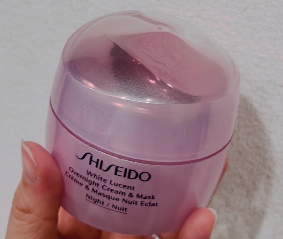 ホワイトルーセント オーバーナイト クリーム/SHISEIDO/フェイスクリームを使ったクチコミ(1枚目)