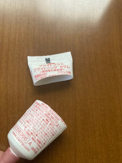 ブライトプラス ブライトニング セラム/CLARINS/美容液を使ったクチコミ(2枚目)