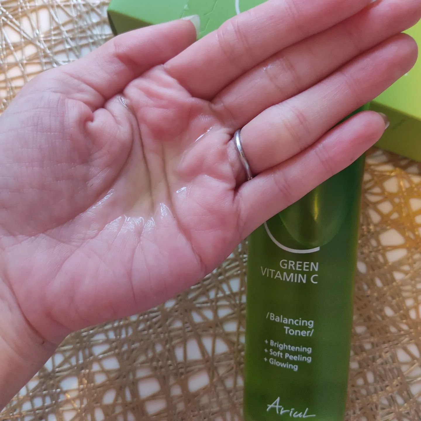アリウル グリーンビタミンC バランシングトナー/Ariul/化粧水を使ったクチコミ（2枚目）