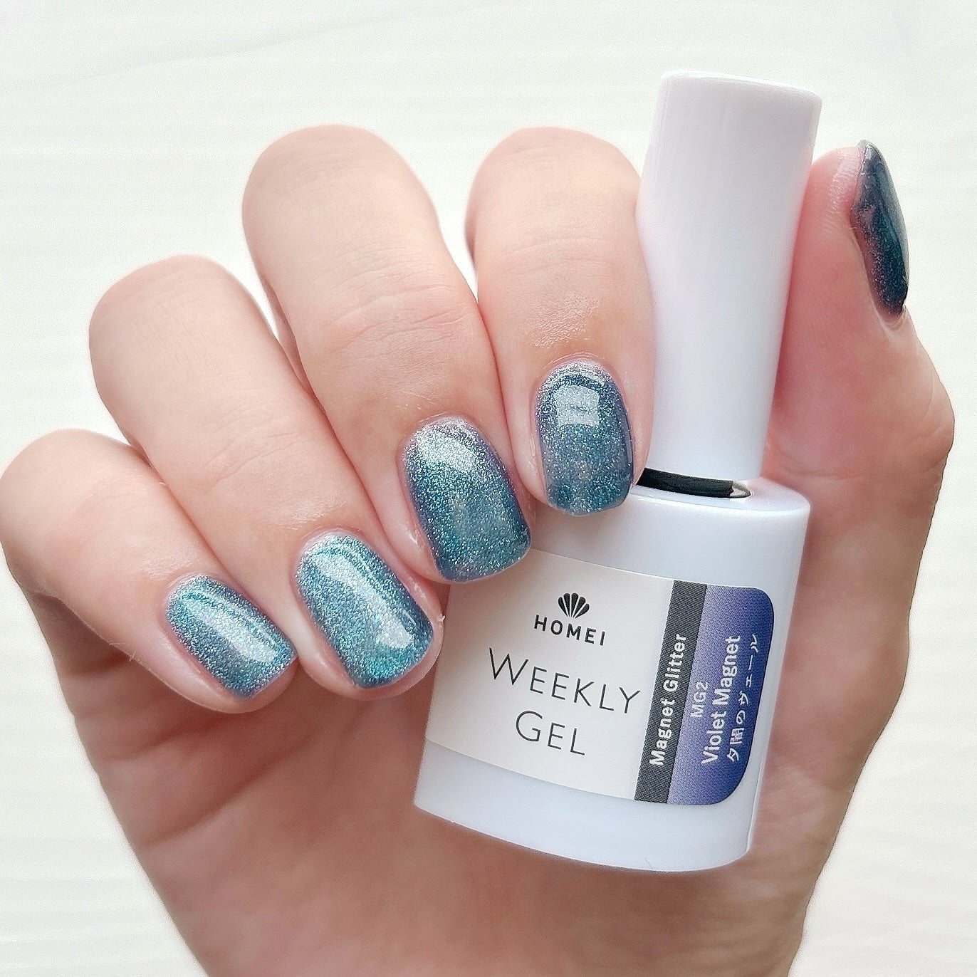 ウィークリージェル/HOMEI/ジェルネイルを使ったクチコミ(2枚目)