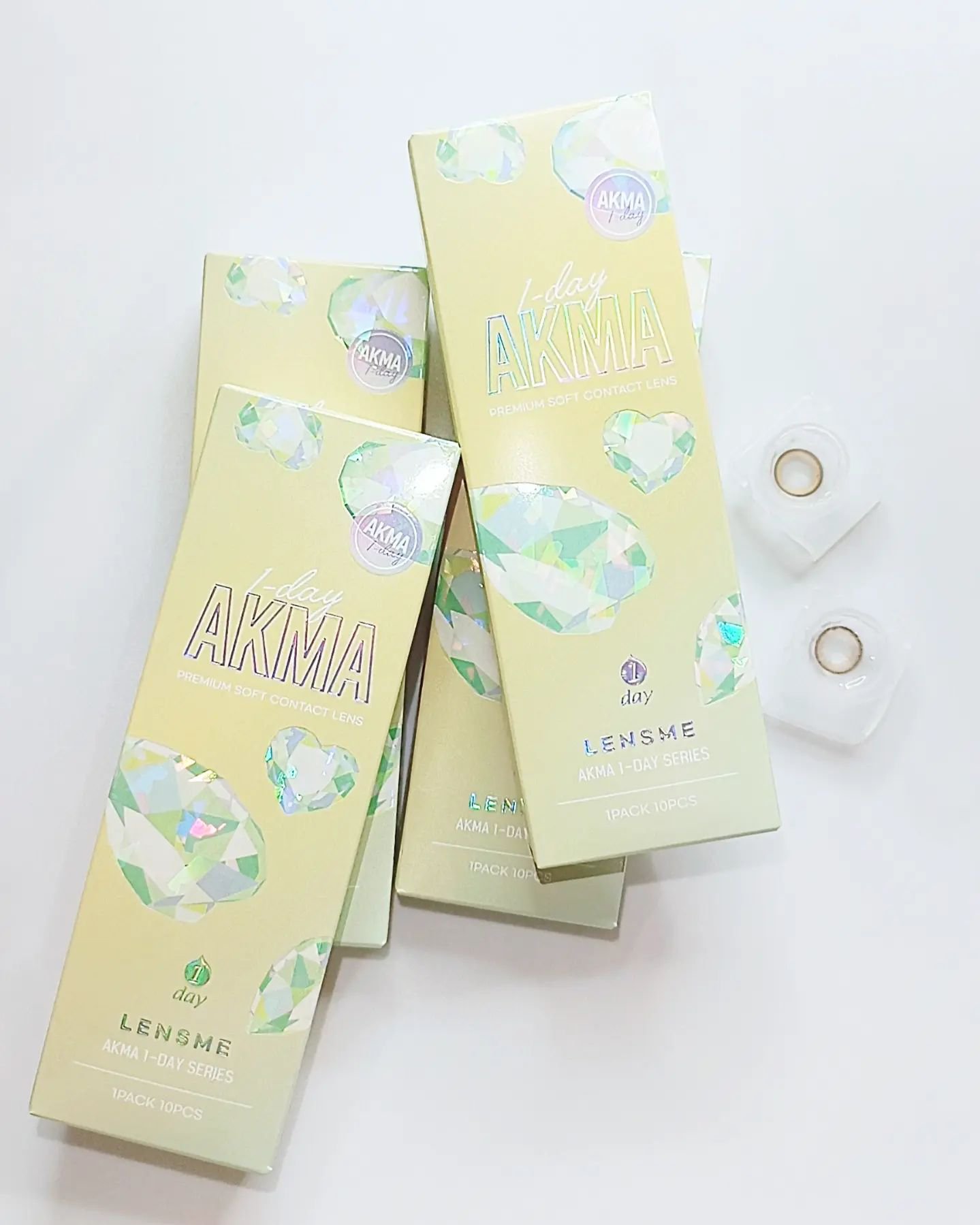 AKMA 1day series/AKMA by LENSME/ワンデー（１DAY）カラコンを使ったクチコミ（2枚目）