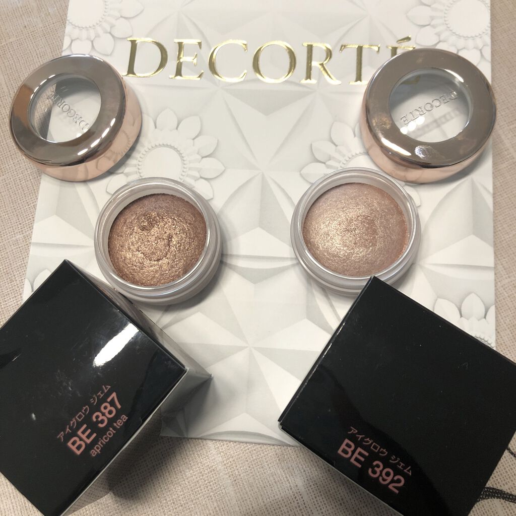アイグロウ ジェム BE392/DECORTÉ/ジェル・クリームアイシャドウを使ったクチコミ（1枚目）