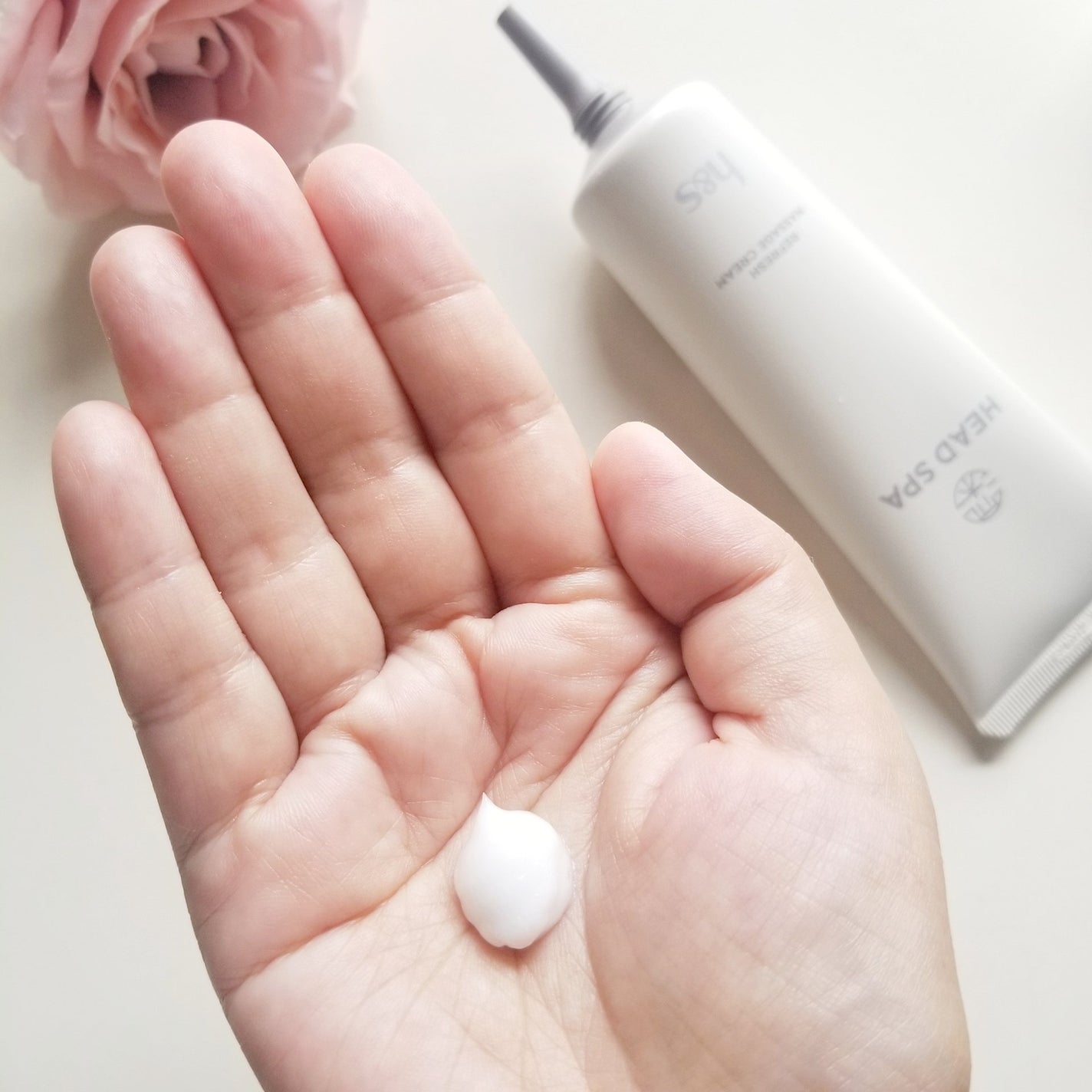 リフレッシュ マッサージクリーム/h&s/洗い流すヘアトリートメントを使ったクチコミ(3枚目)