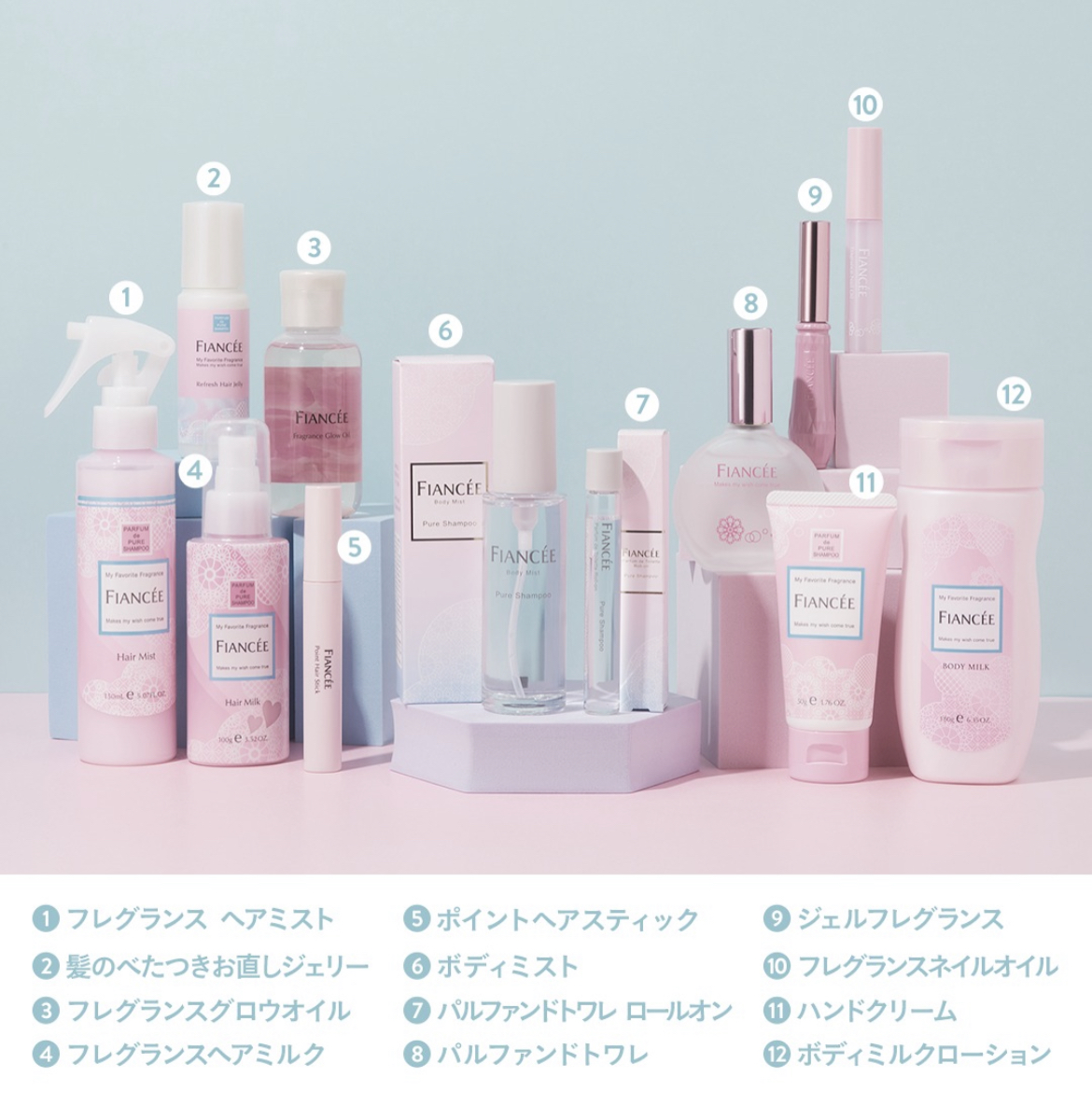 ボディミスト ピュアシャンプーの香り【パッケージリニューアル】/フィアンセ/香水(レディース)を使ったクチコミ（2枚目）