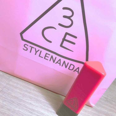 BEBE COLOR LIP BALM #PLAY/3CE/口紅を使ったクチコミ（1枚目）