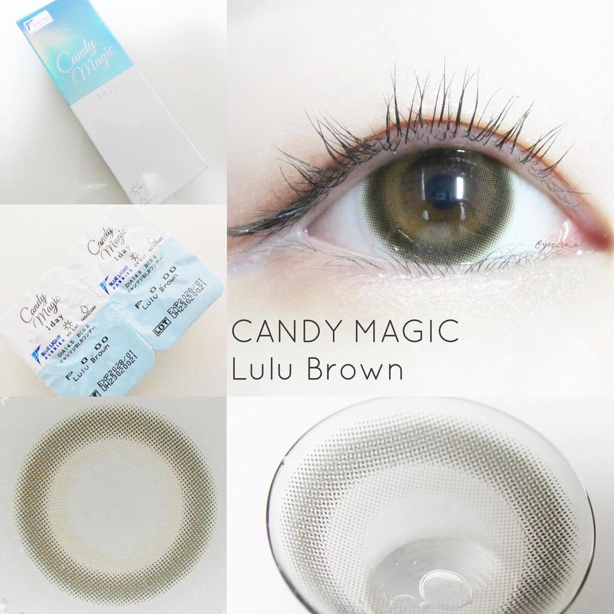 candymagic1day（キャンディーマジックワンデー）/candy magic/ワンデー（１DAY）カラコンを使ったクチコミ（2枚目）