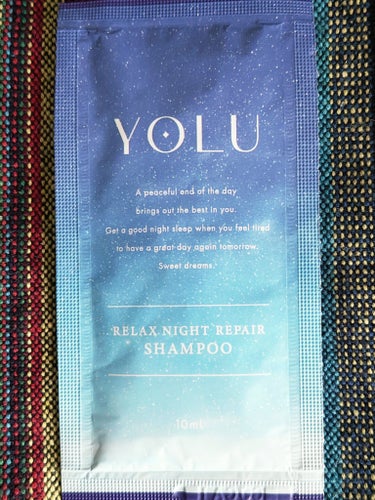 YOLU リラックスナイトリペア シャンプー/トリートメントのクチコミ「🌙*ﾟ YOLU ヨル 🌙*ﾟ
RELAX NIGHT REPAIR
SHAMPOO&
TRE.....」（2枚目）