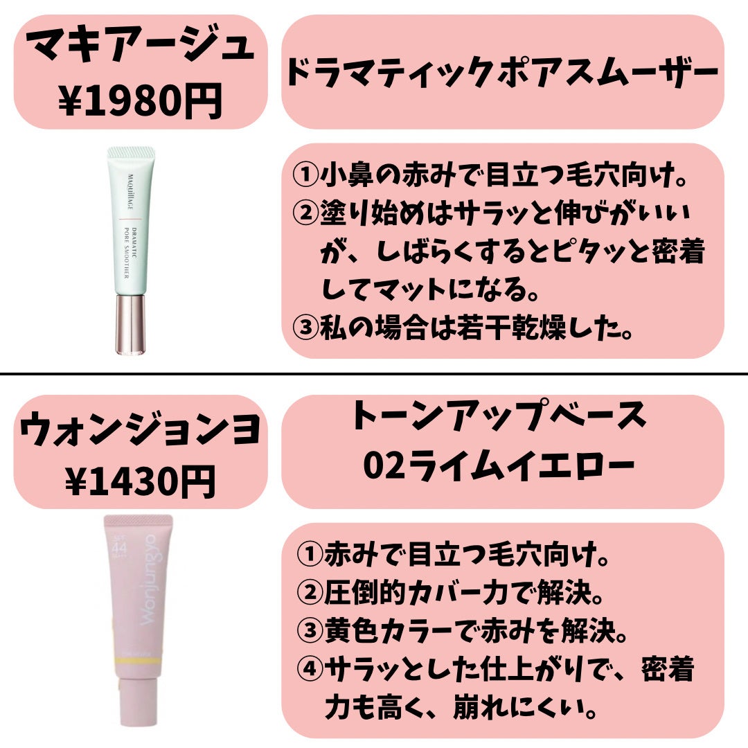 エテュセ ポアレスプライマー/ettusais/化粧下地を使ったクチコミ(7枚目)