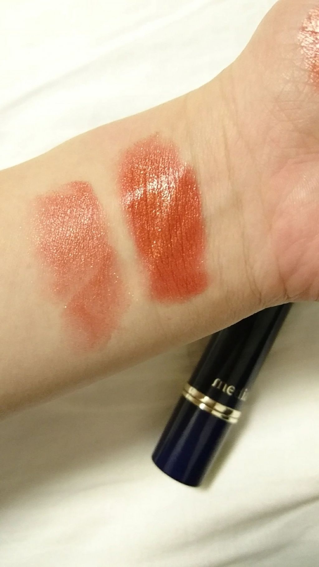 クリーミィラスティングリップA/media/口紅を使ったクチコミ（2枚目）