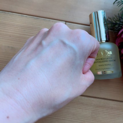 ホワイトトリュフダブルレイヤーリバイタライジングセラム/ダルバ/美容液を使ったクチコミ(5枚目)