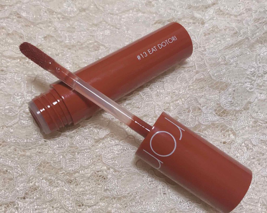 ジューシーラスティングティント/rom&nd/リップティントを使ったクチコミ（1枚目）