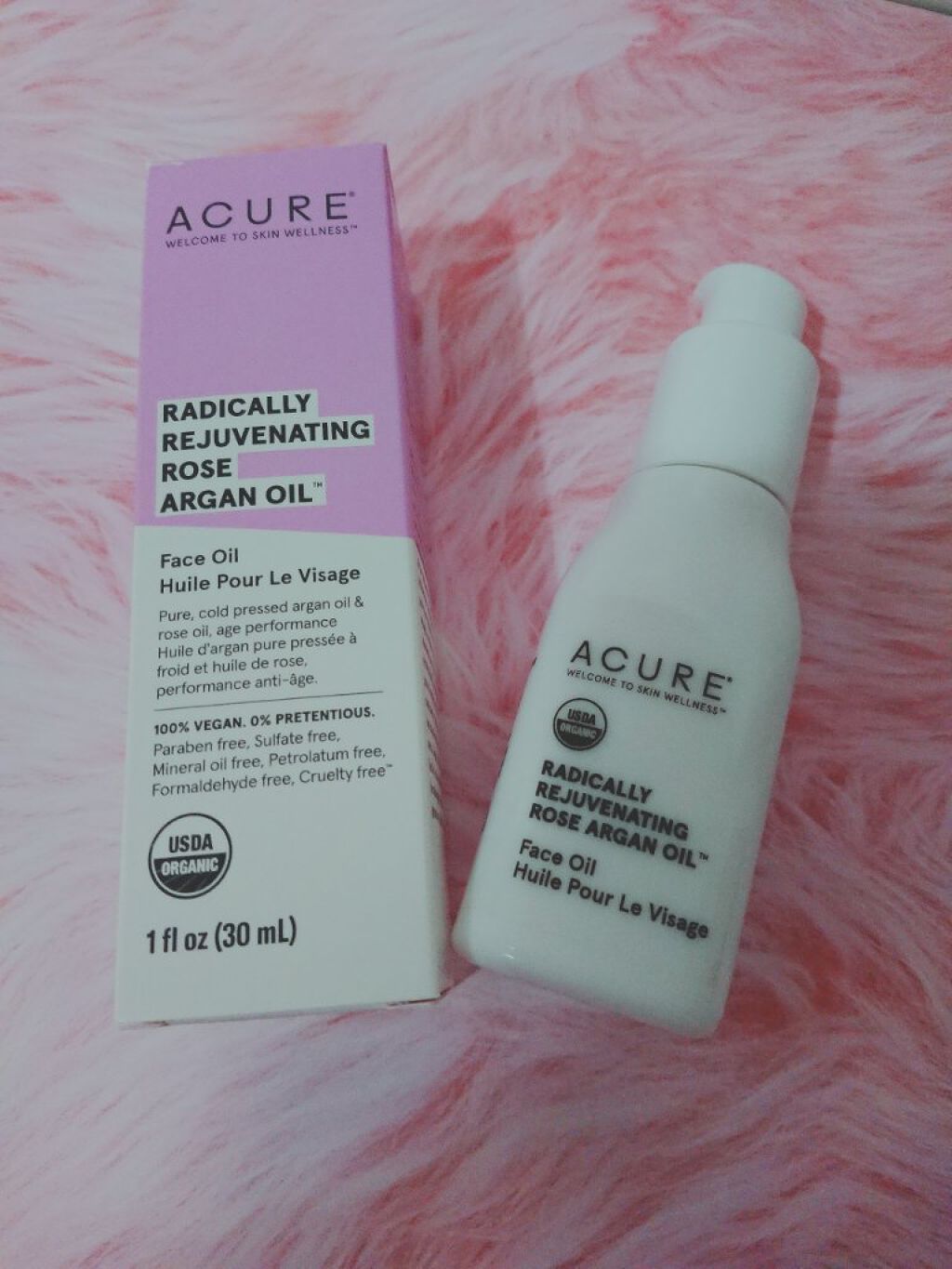 Radically Rejuvenating Rose Argan Oil/Acure Organics/フェイスオイルを使ったクチコミ（1枚目）