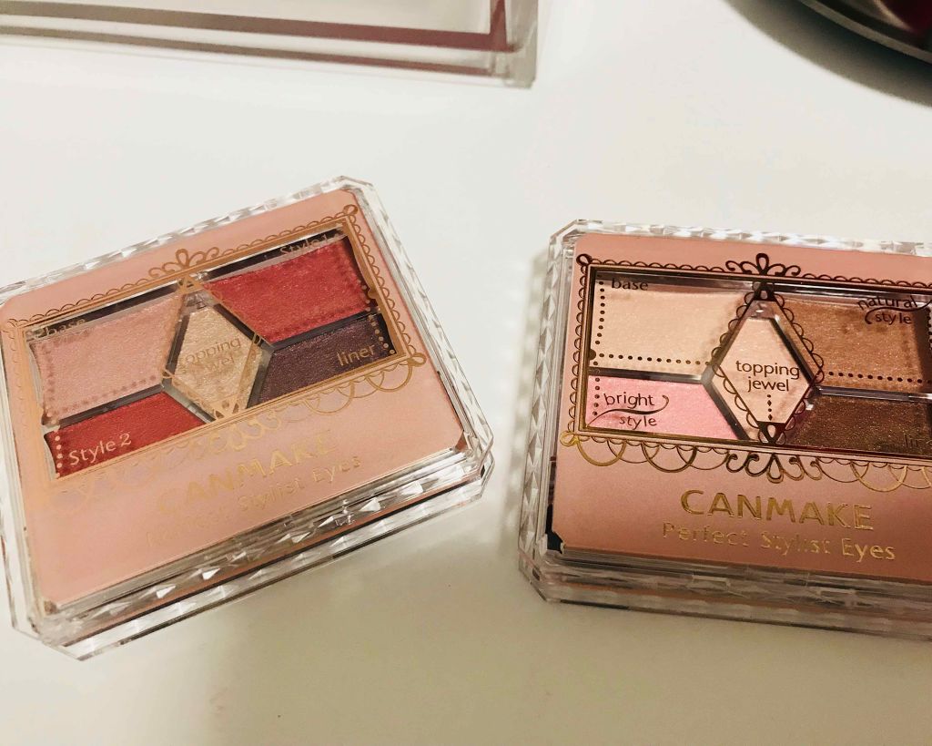 【旧品】パーフェクトスタイリストアイズ/キャンメイク/アイシャドウパレットを使ったクチコミ（1枚目）