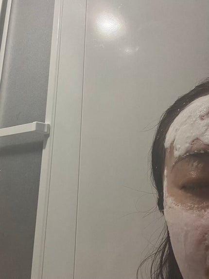 KC むきタマつるん 発泡美容液クレンジング/ハーブ健康本舗/クレンジングジェルを使ったクチコミ(4枚目)