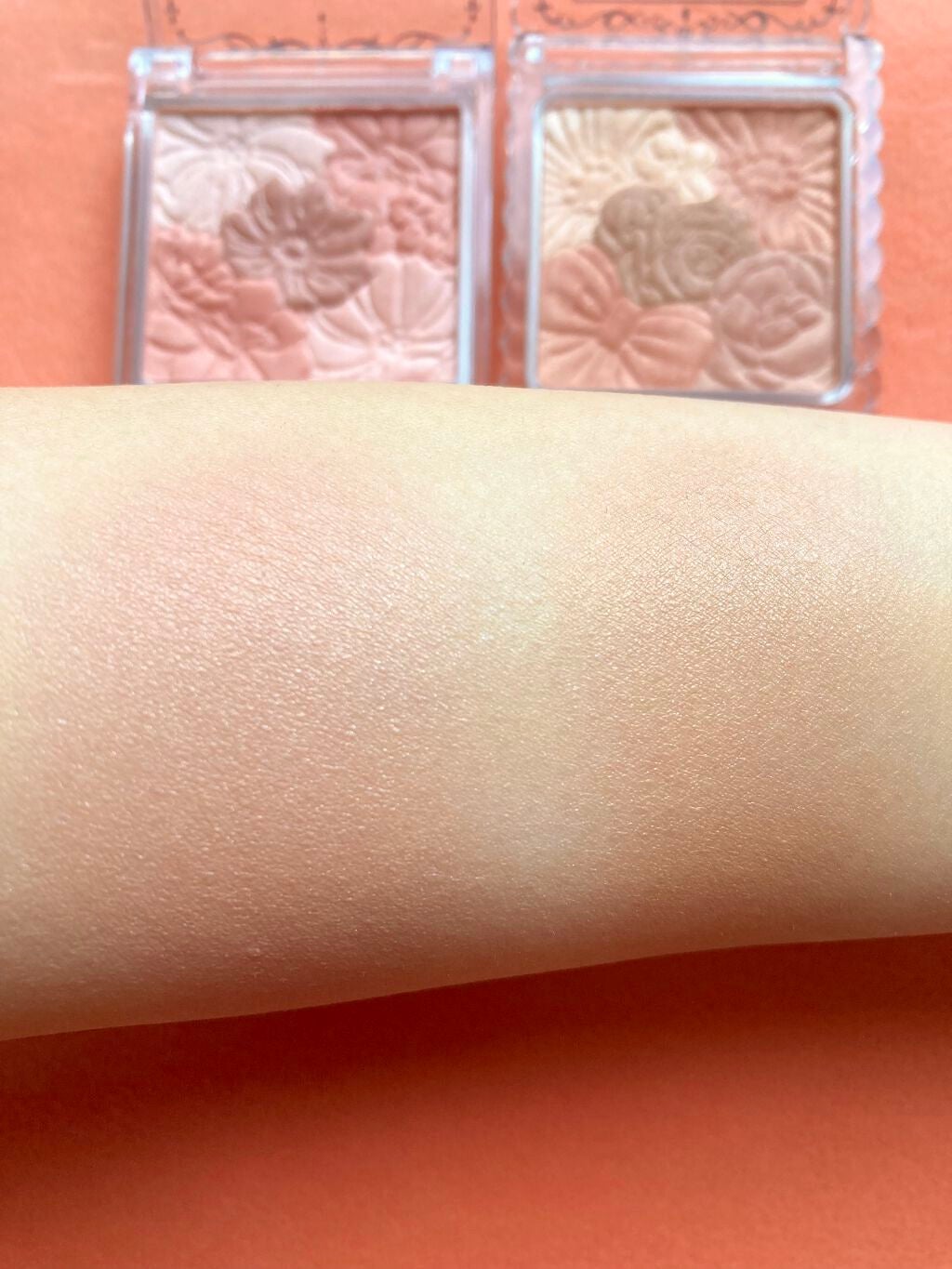 グロウフルールチークス/キャンメイク/パウダーチークを使ったクチコミ(6枚目)