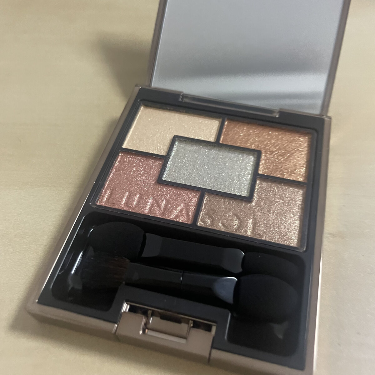 ジェミネイトアイズ N 01 CE/LUNASOL/アイシャドウパレットを使ったクチコミ（2枚目）