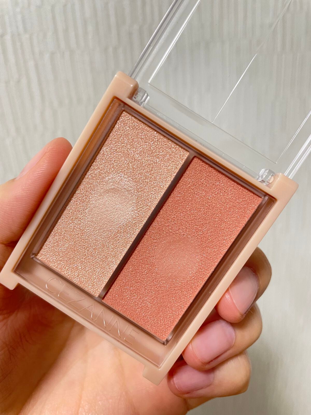 フェイスグロウカラー/CEZANNE/クリームハイライトを使ったクチコミ(1枚目)