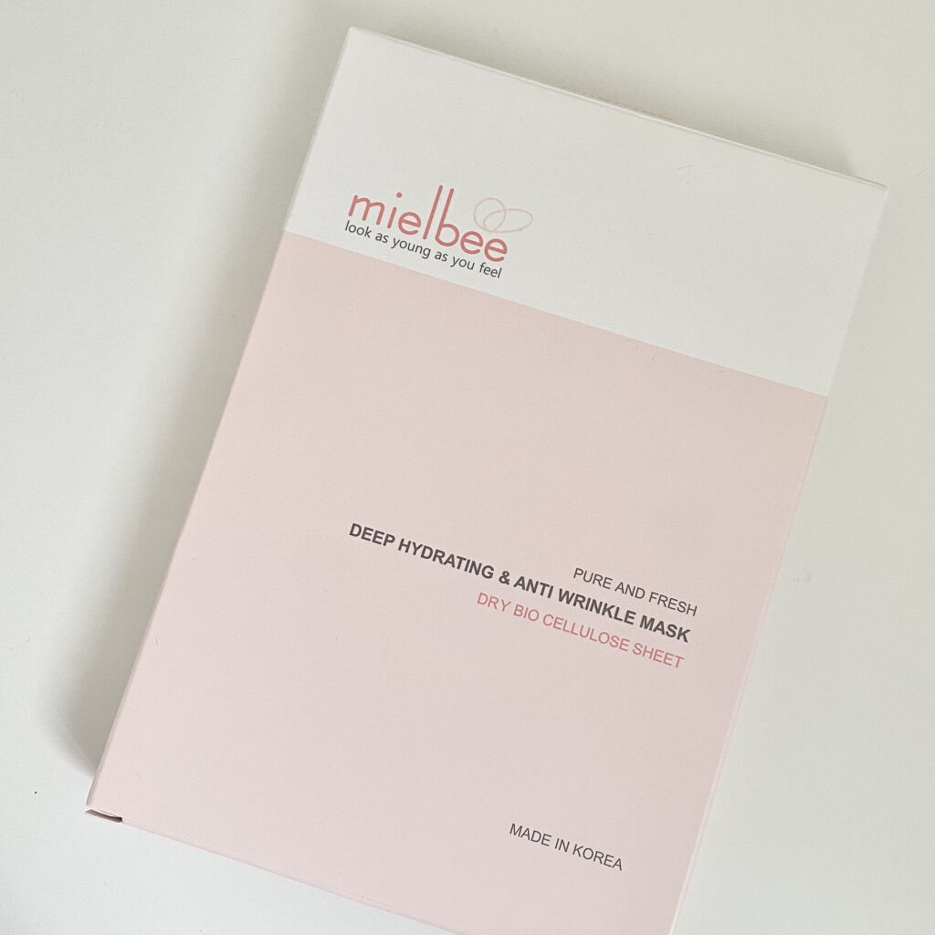 ディープハイドライティング&アンティーリンクルマスク/mielbee/シートマスク・パックを使ったクチコミ（1枚目）