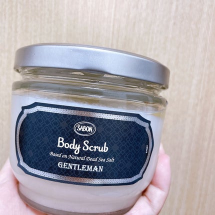 【新品】SABON ボディスクラブ ジェントルマン600g スプーン付き ボディスクラブ ジェントルマン 600g / SABON(サボン) | LIPS