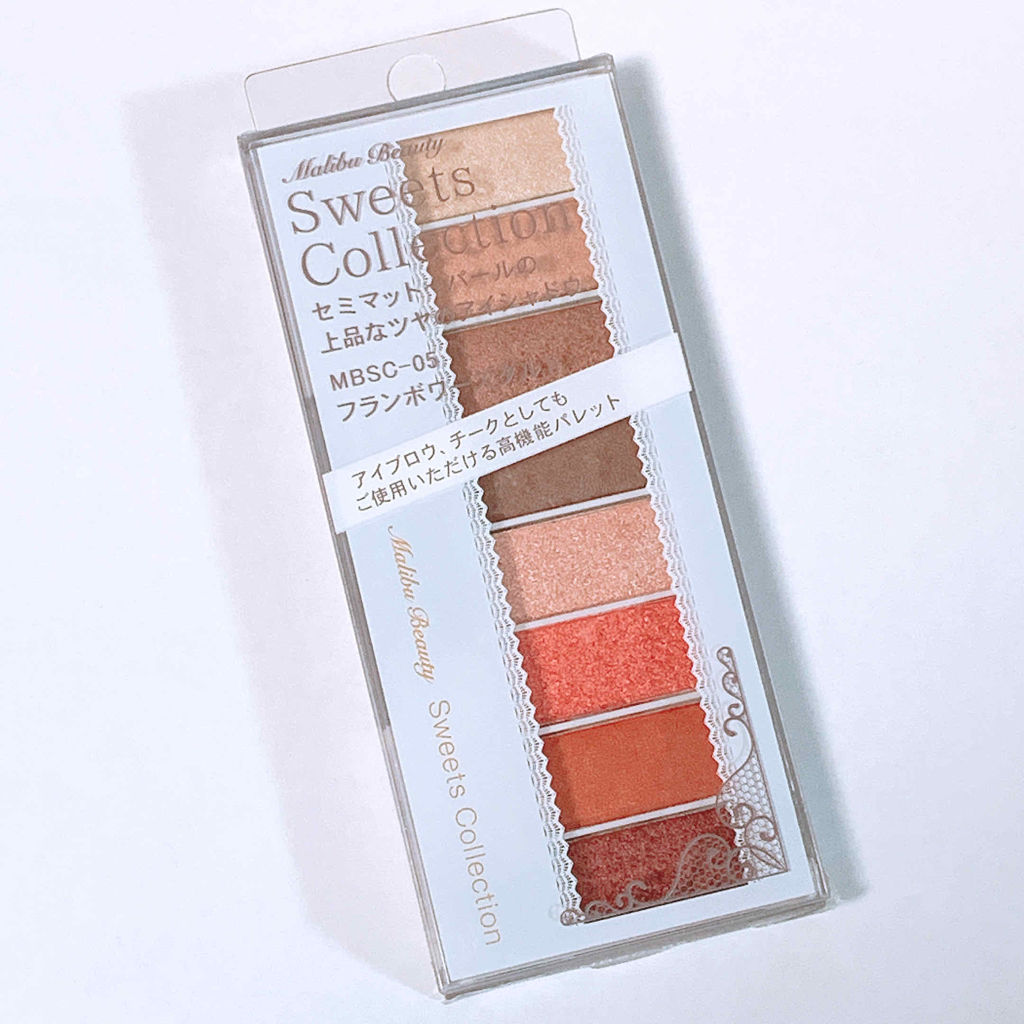 スイーツコレクション/マリブビューティー/アイシャドウパレットを使ったクチコミ（1枚目）