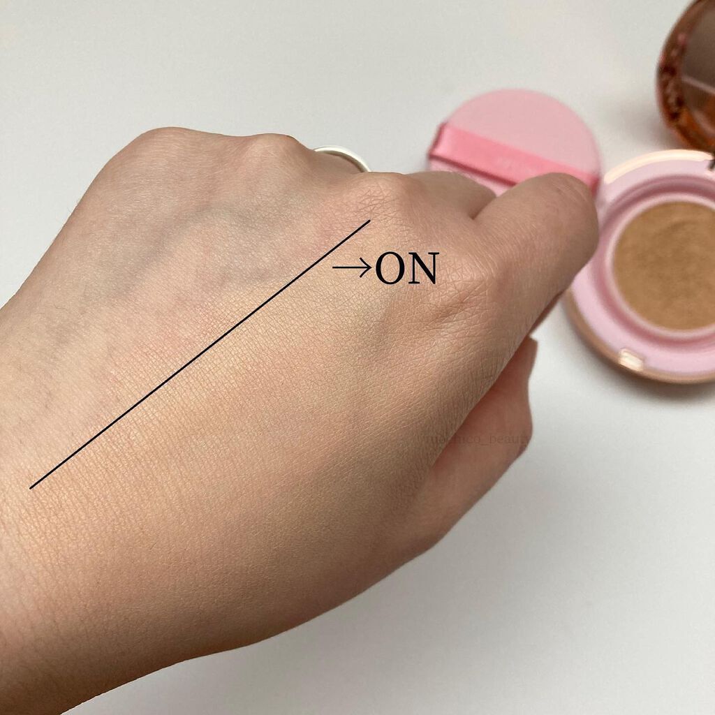 ピンクティーツリーカバークッション/APLIN/クッションファンデーションを使ったクチコミ（2枚目）