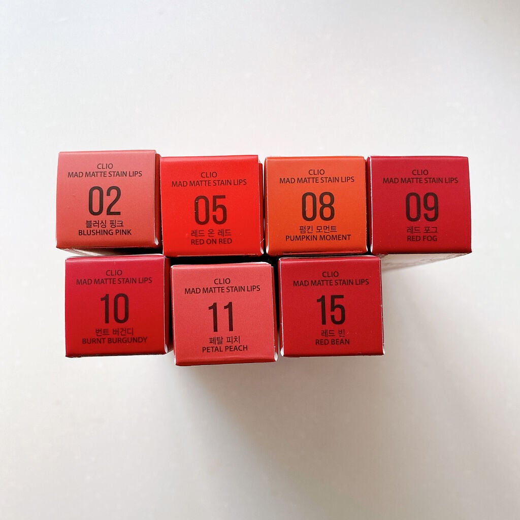 マッド マット ステイン リップ/CLIO/口紅を使ったクチコミ(5枚目)