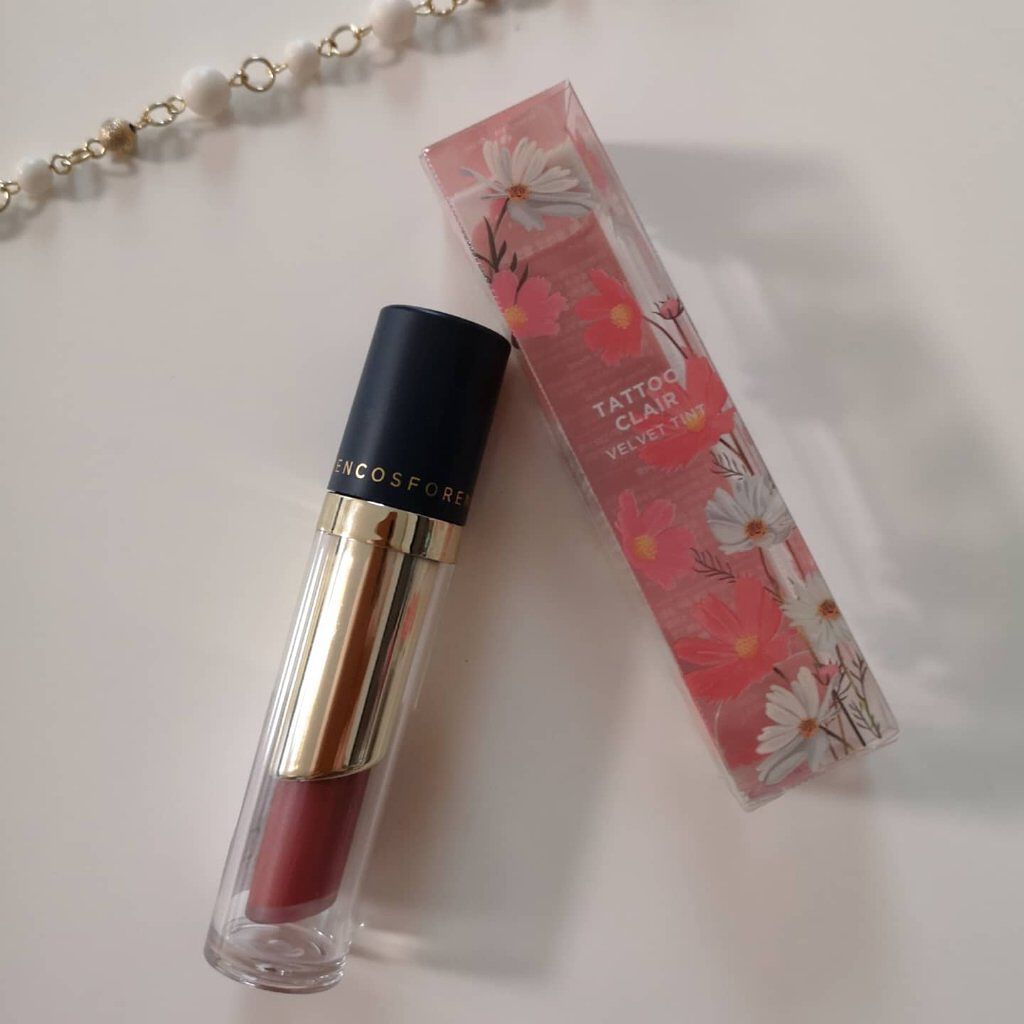 タトゥーベルベットティント/フォレンコス/リップティントを使ったクチコミ（2枚目）