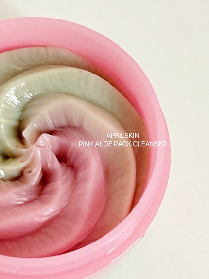ピンクアロエメレンゲクレンザー/APRILSKIN/その他洗顔料を使ったクチコミ(1枚目)