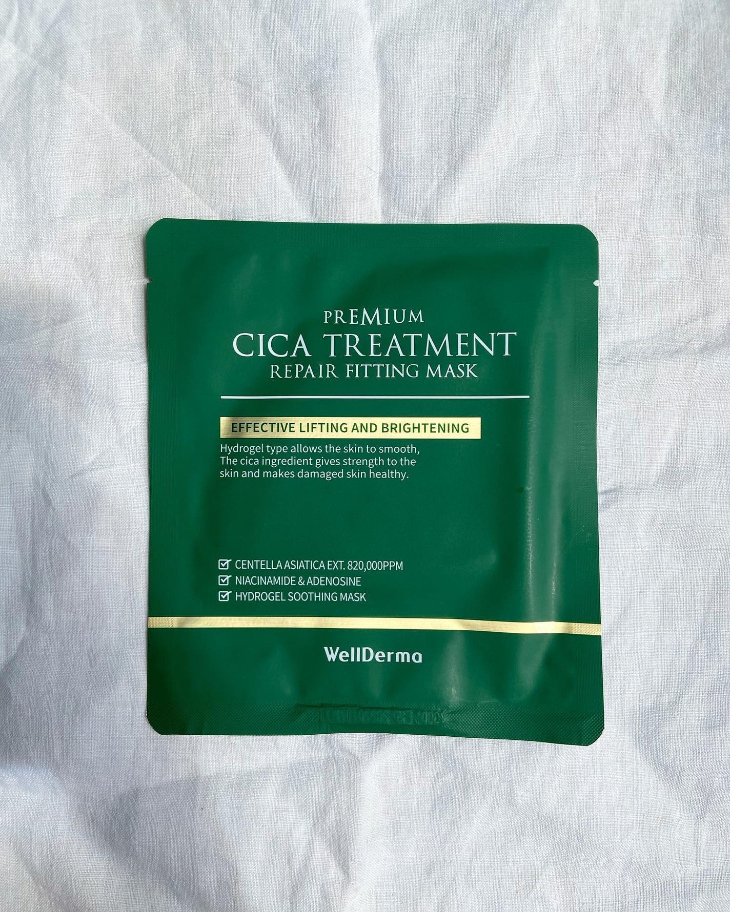 サファイア コラーゲン ハイドロ エッセンシャル マスクパック/WellDerma/シートマスク・パックを使ったクチコミ(2枚目)